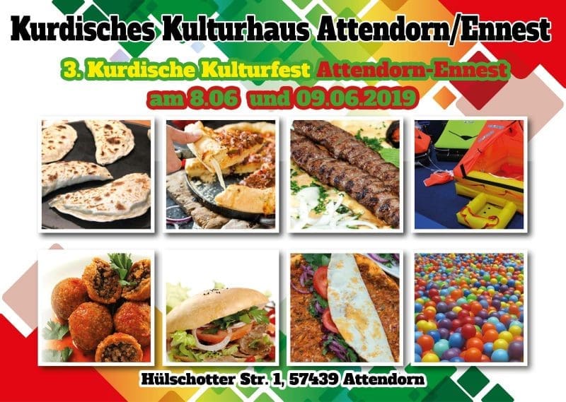3. Kurdisches Kulturfest Attendorn Ennest 2019