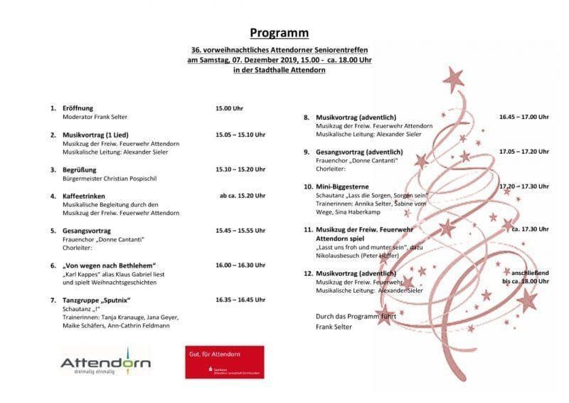 Vorweihnachtliches Seniorentreffen in der Stadthalle 1 Programm 36 vorweihnachtliches Seniorentreffen3