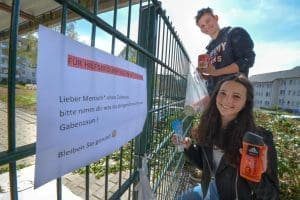 Solidarischer Beitrag der SPD-Fraktion in der Corona-Krise 1 gabenzaun 1