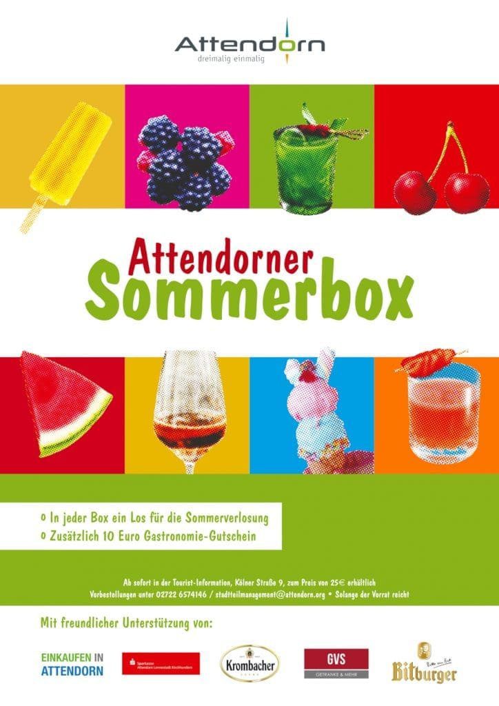 Die Attendorner Sommerbox 1 sommerbox plakat