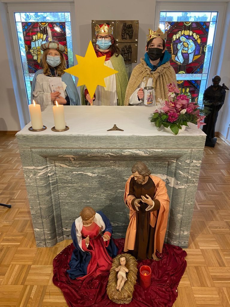 Sternsinger live im „Franziskaner-TV“ 1 foto sternsinger