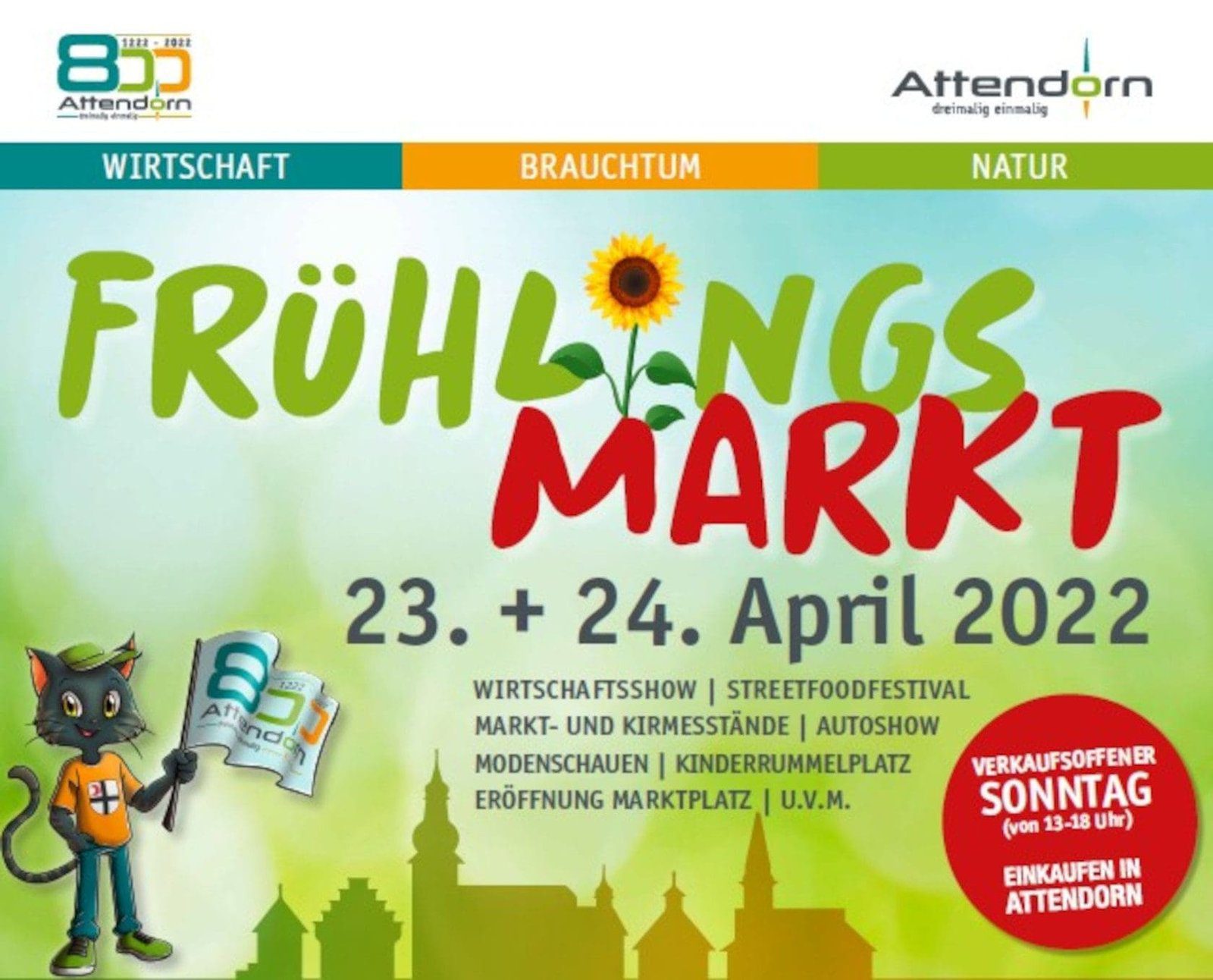 Frühlingsmarkt 2022 in Attendorn 1 plakat querformat fruhlingsmarkt