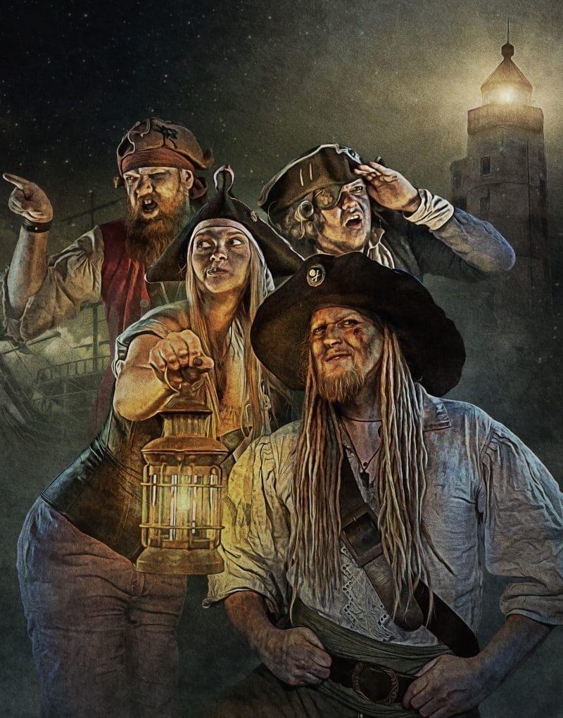 Mr. Hurley & die Pulveraffen beim Attendorner Kultursommer 2023 1 pulveraffen leuchtturm 1