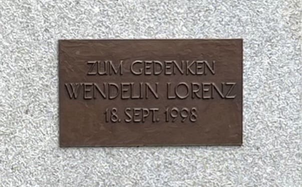 Gedenktafel Wendelin Lorenz - Attendorn